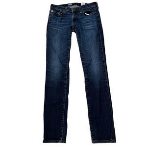 Ag Adriano Goldschmied Womens Sz 26R Stilt Cigarette Leg Denim Jeans